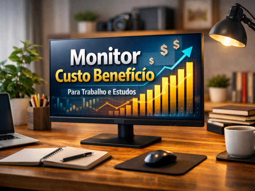 monitor custo benefício para trabalho e estudos